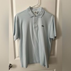 Men’s Lacoste Polo - Baby Blue - Size 5